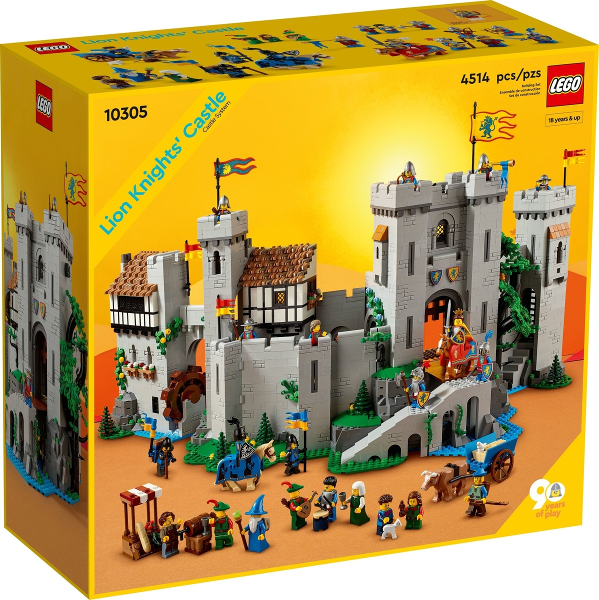 LEGO 10305 Lion Knights' Castle box