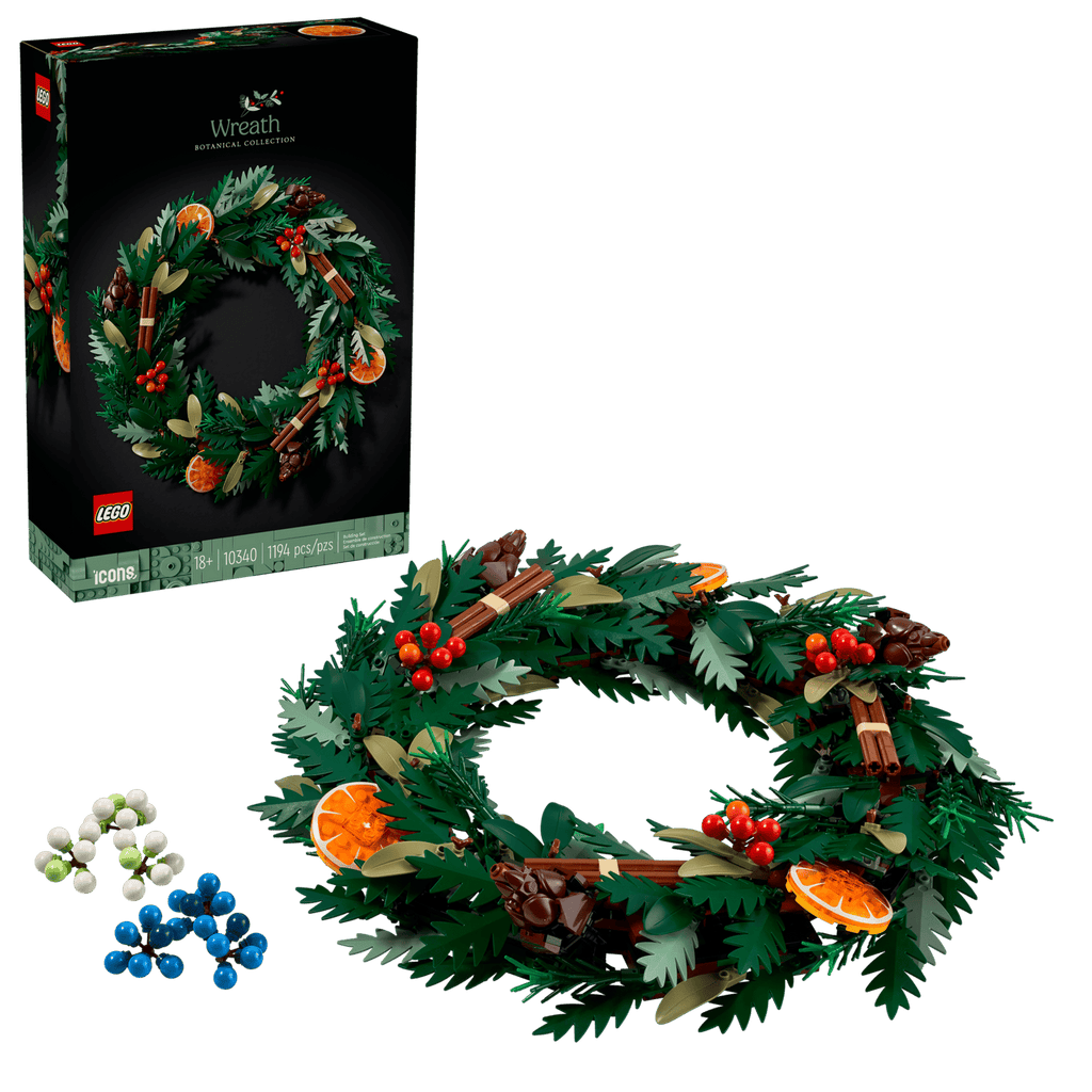 LEGO 10340 Wreath – box front