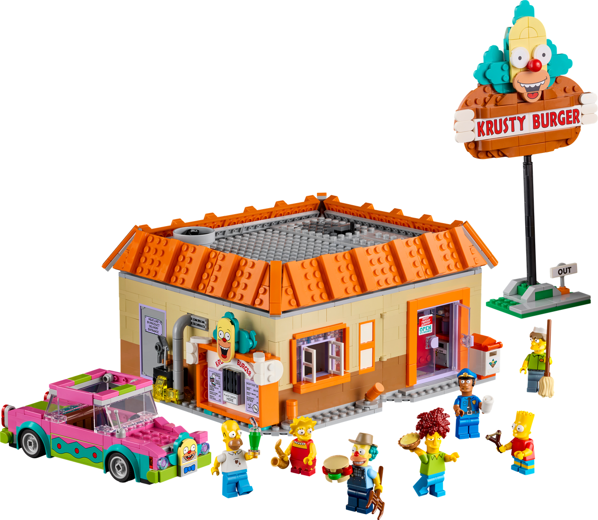 LEGO 10352 The Simpsons: Krusty Burger