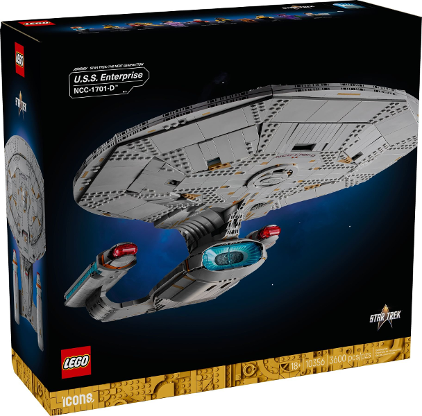 LEGO 10356 U.S.S. Enterprise NCC-1701-D box