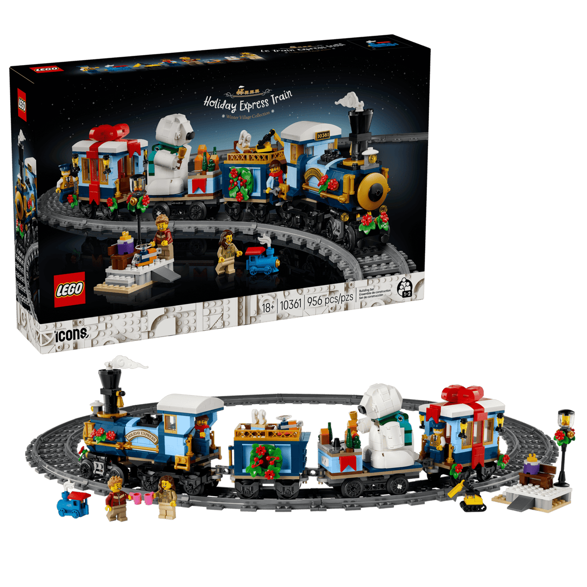 LEGO 10361 Holiday Express Train – box front