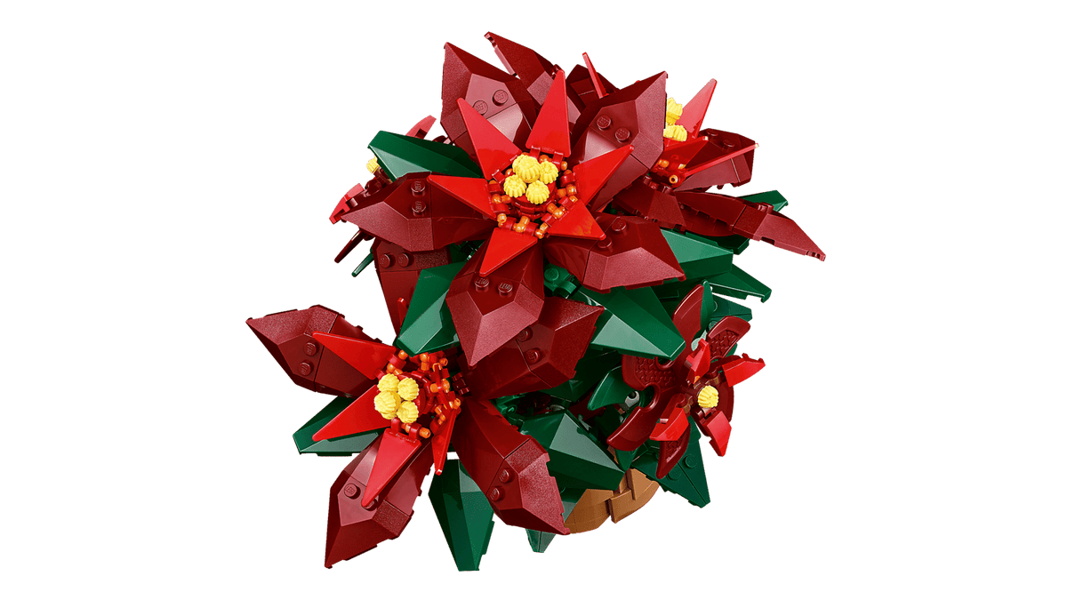 LEGO 10370 Poinsettia – detail
