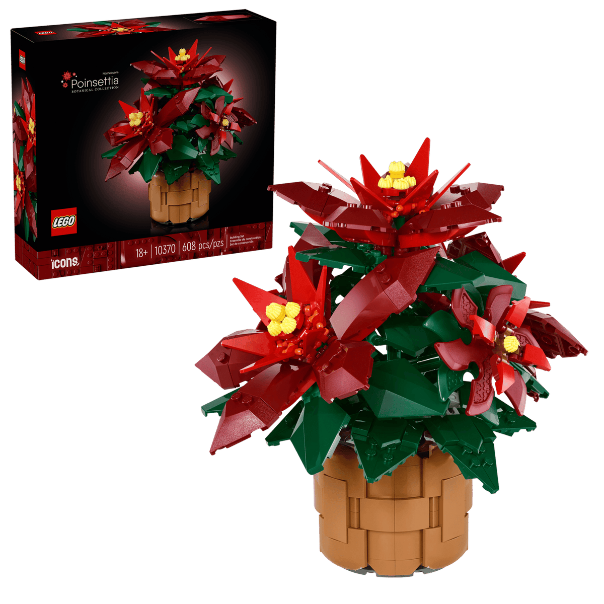 LEGO 10370 Poinsettia – box front