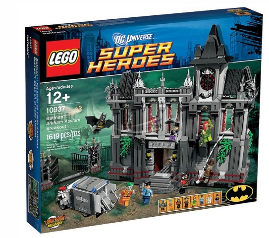 LEGO 10937 Batman Arkham Asylum Breakout box