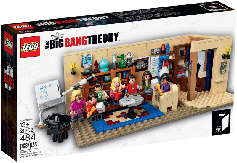 LEGO 21302 The Big Bang Theory box