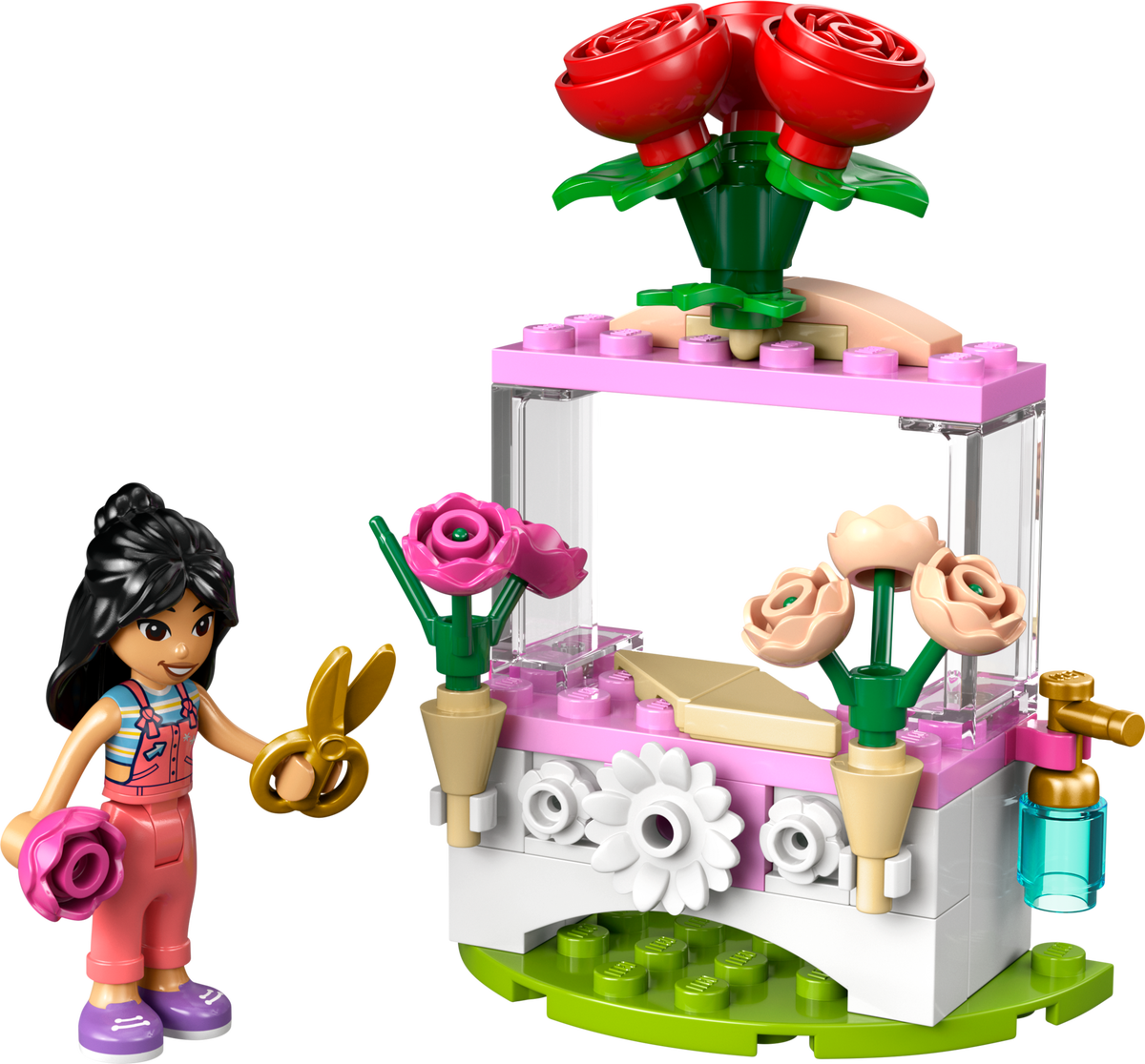 LEGO 30721 – Flower Stand with Roses (Polybag)