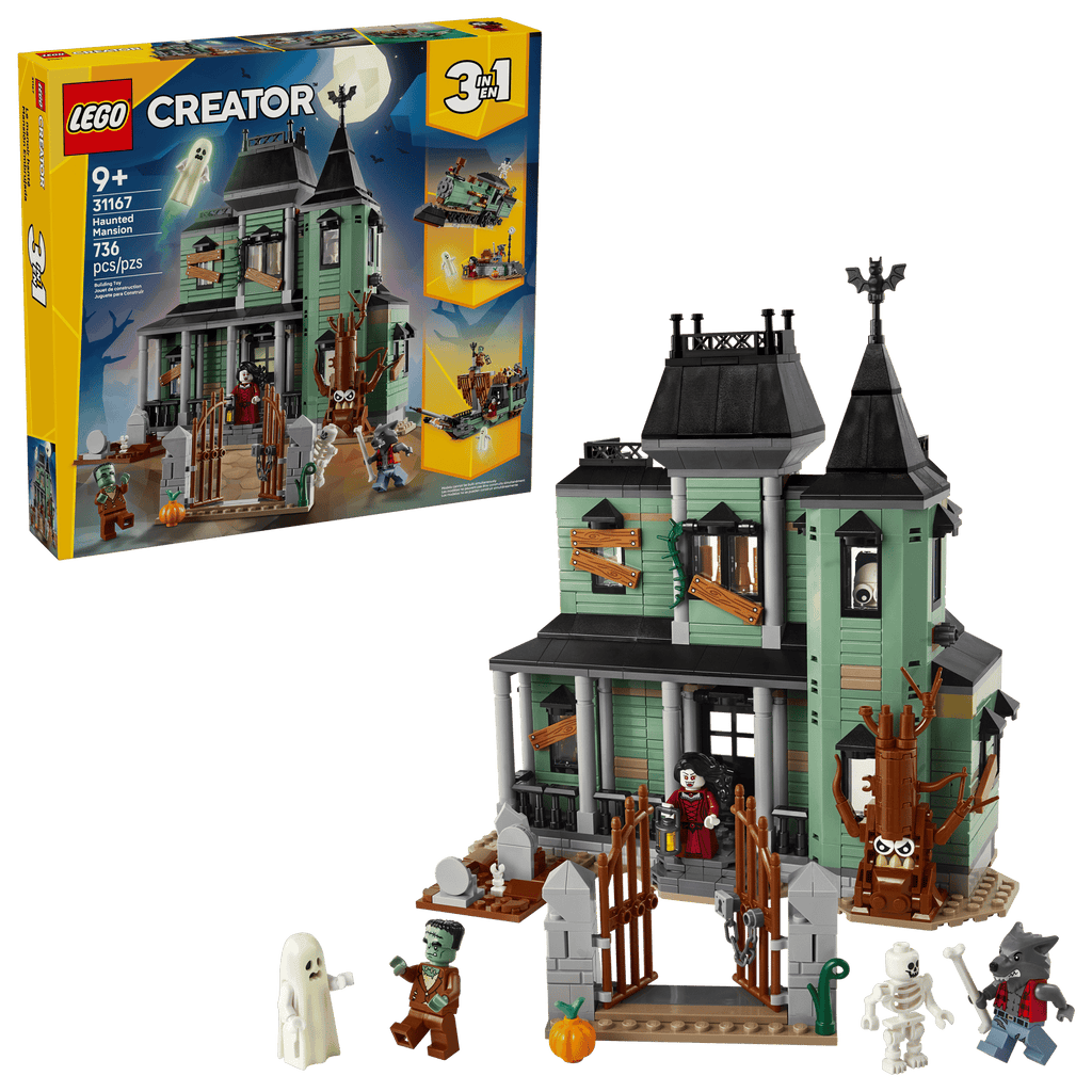 LEGO 31167 Haunted Mansion – box front