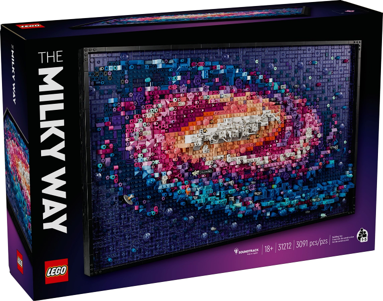 LEGO 31212 The Milky Way Galaxy box