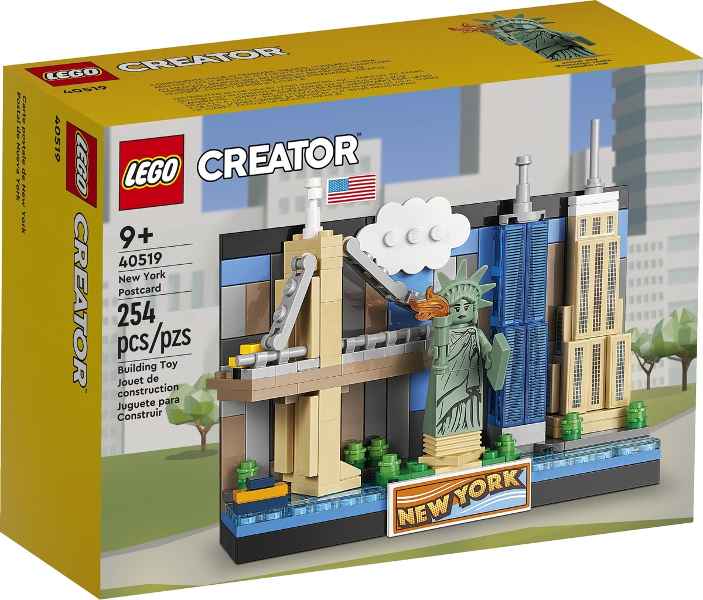 LEGO 40519 New York Postcard box