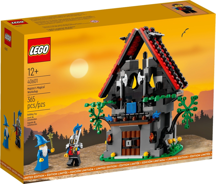 LEGO 40601 Majisto's Magical Workshop box