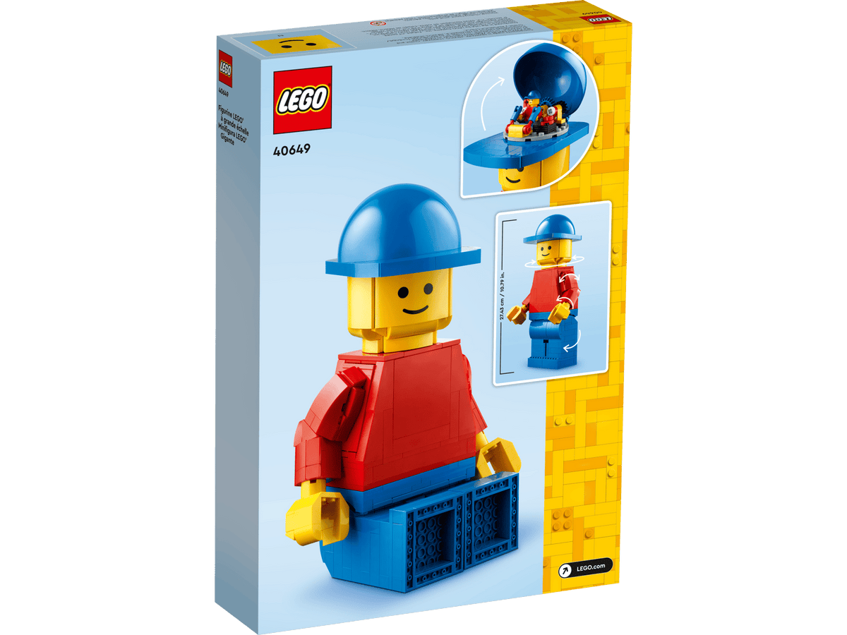 LEGO 40649 Up-Scaled LEGO Minifigure – detail
