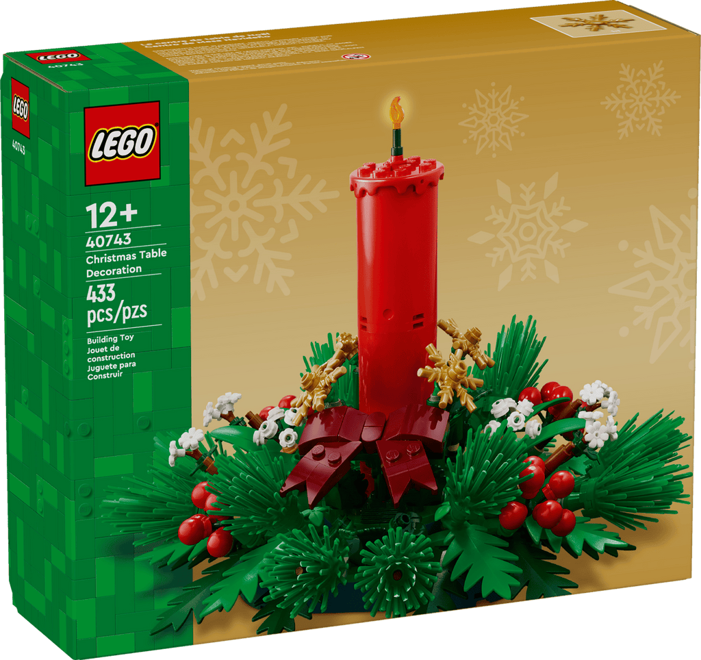LEGO 40743 Christmas Table Decoration – box front