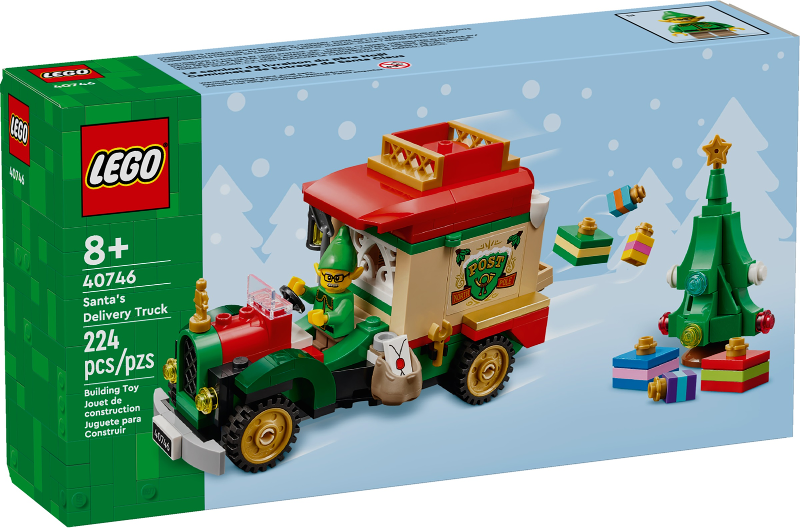 LEGO 40746 Santa's Delivery Truck box