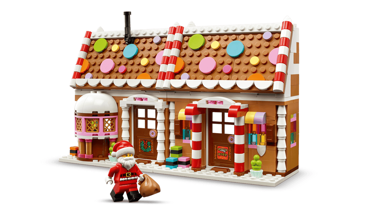 LEGO 40809 Festive Gingerbread House – detail