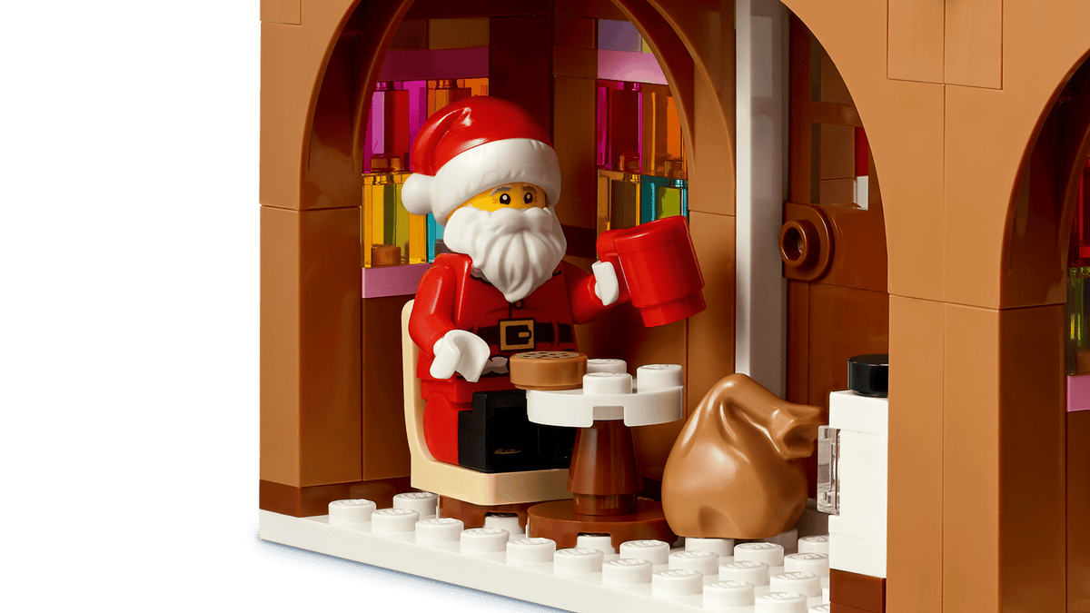 LEGO 40809 Festive Gingerbread House – detail