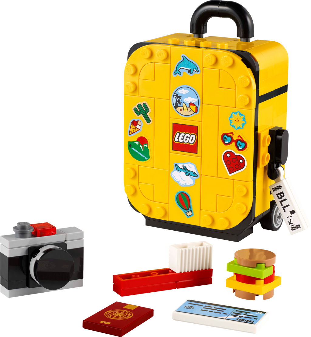 LEGO 40817 Yellow Travel Suitcase