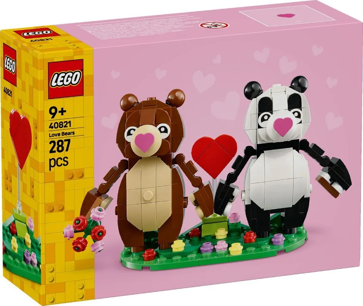 LEGO 40821 Love Bears box