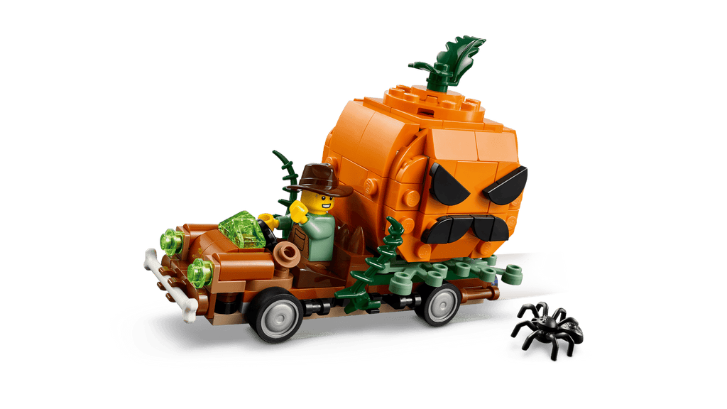 LEGO 40822 Jack-O'-Lantern Pickup Truck – detail