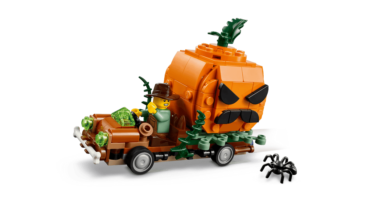 LEGO 40822 Jack-O'-Lantern Pickup Truck – detail