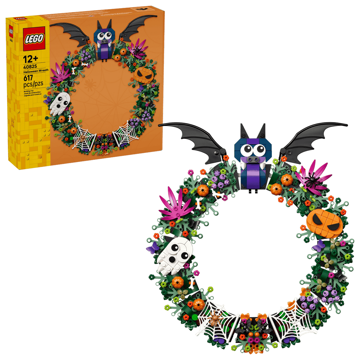 LEGO 40825 Halloween Wreath – box front