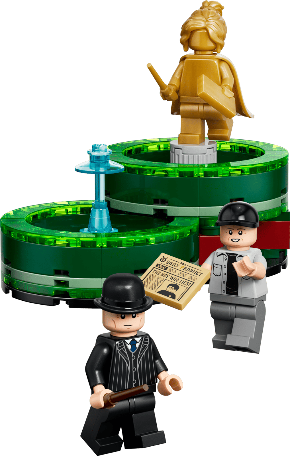 LEGO 40901 Ministry Munchies & The Daily Prophet Stands – detail