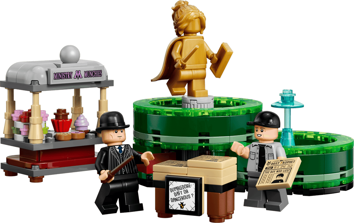 LEGO 40901 Ministry Munchies & The Daily Prophet Stands – set