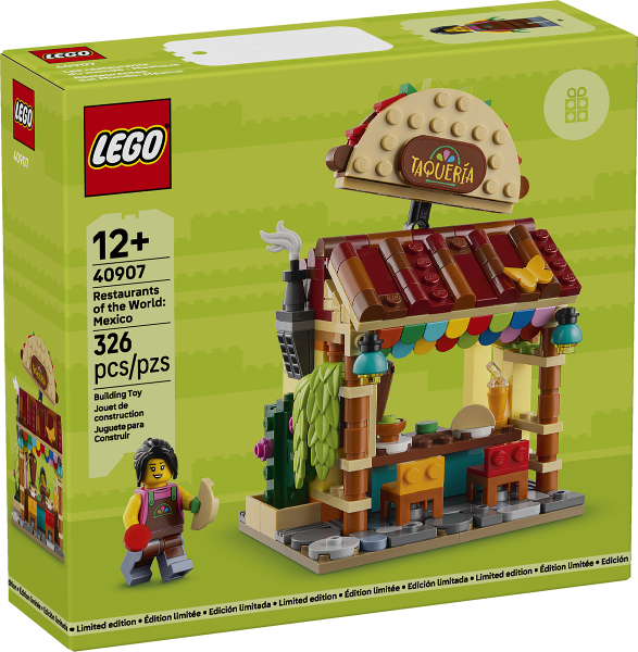 LEGO 40907 Restaurants of the World Mexico box