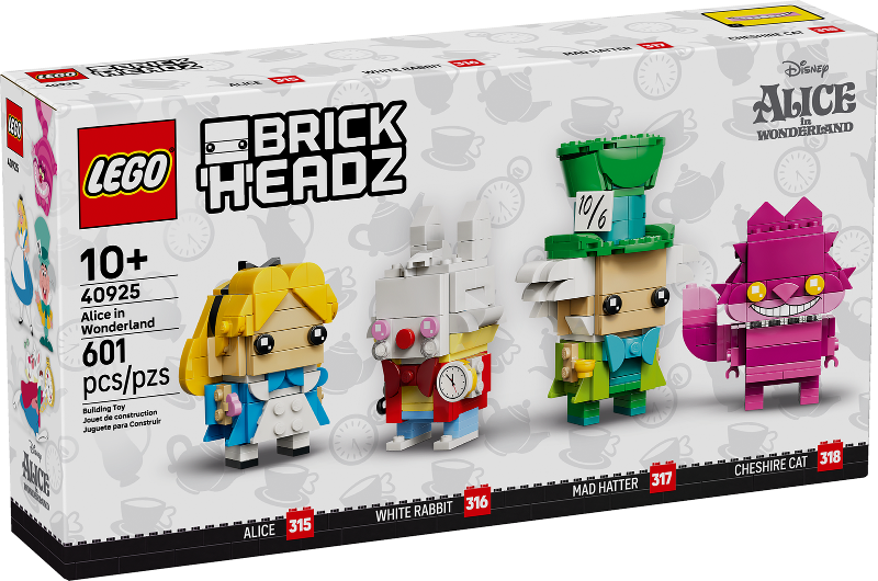 LEGO 40925 Alice in Wonderland box