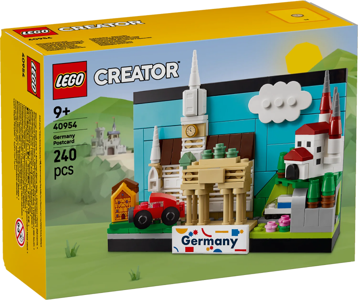 LEGO 40954 Germany Postcard box