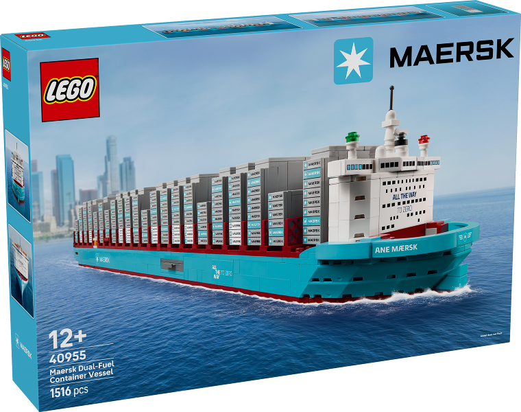 LEGO 40955 Maersk Dual-Fuel Container Vessel box