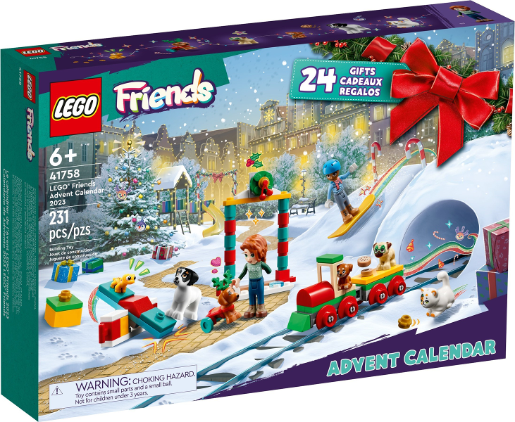 LEGO 41758 Friends Advent Calendar 2023 box