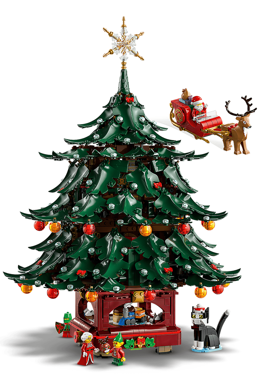 LEGO 41843 Family Christmas Tree – detail