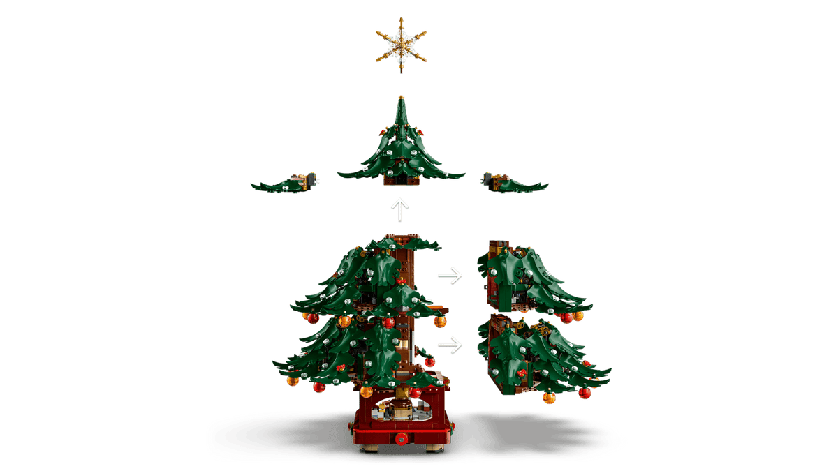 LEGO 41843 Family Christmas Tree – detail