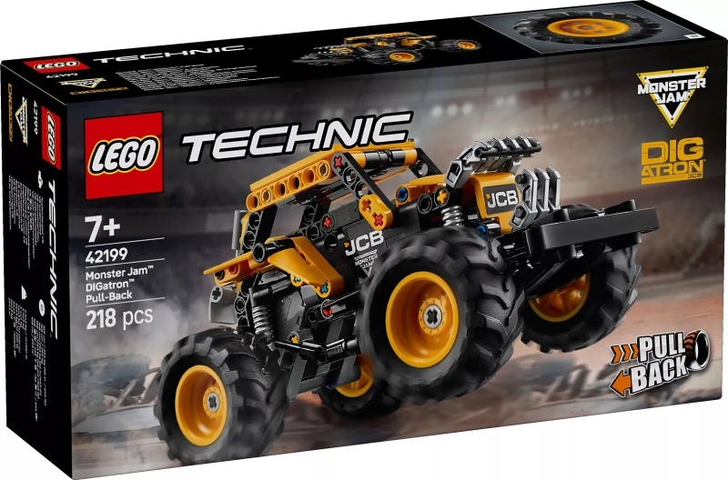 LEGO 42199 Monster Jam DIGatron Pull-Back box
