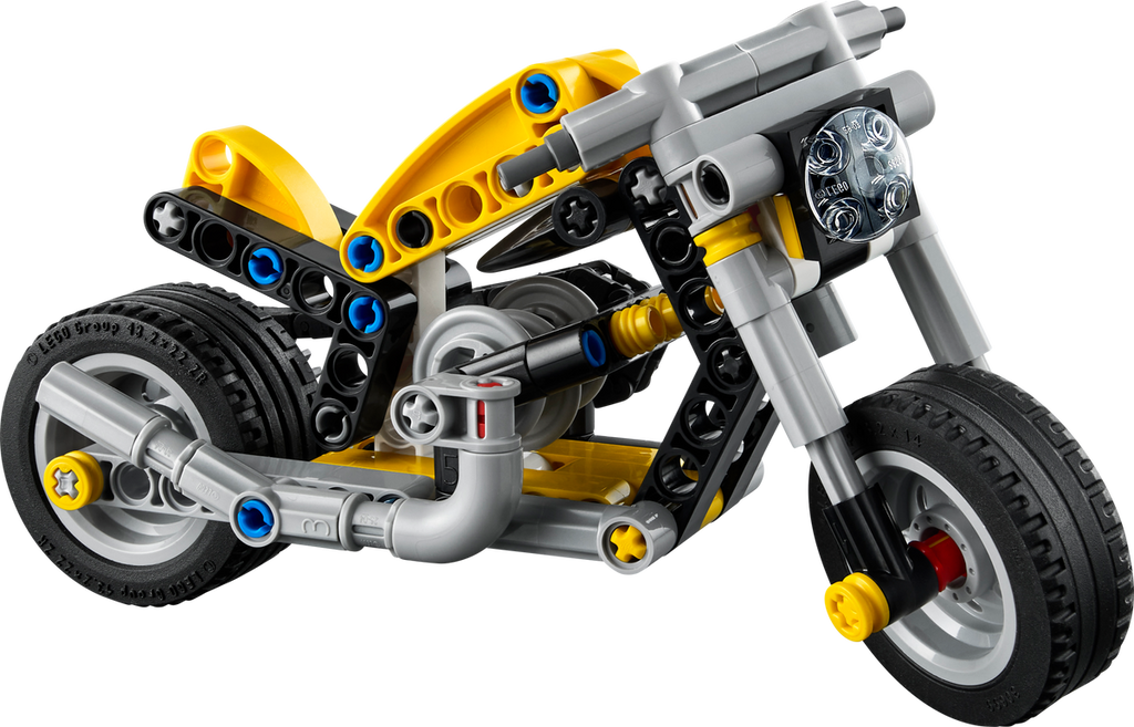LEGO 42225 Yellow Motorbike