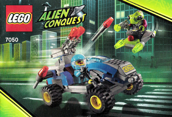 LEGO 7050 Alien Defender – instructions
