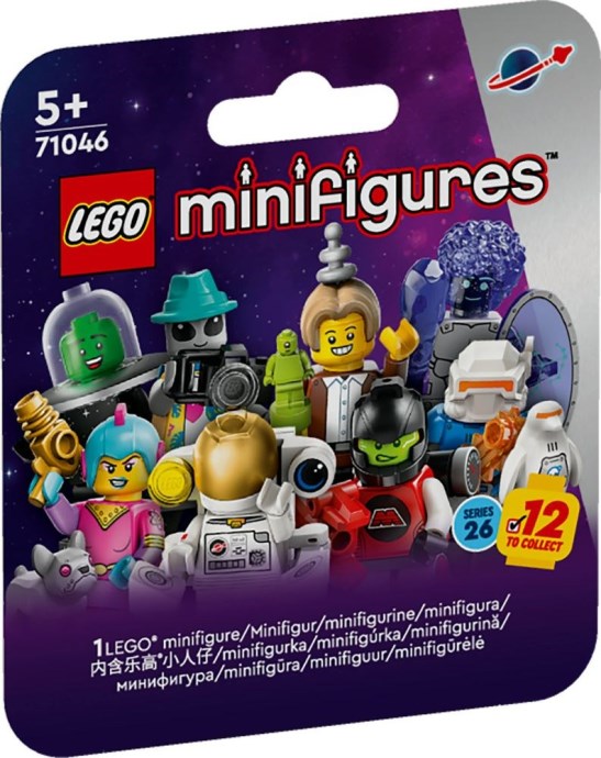 LEGO 71046 Minifigures Series 26: Space (1 Sealed Blind Pack)