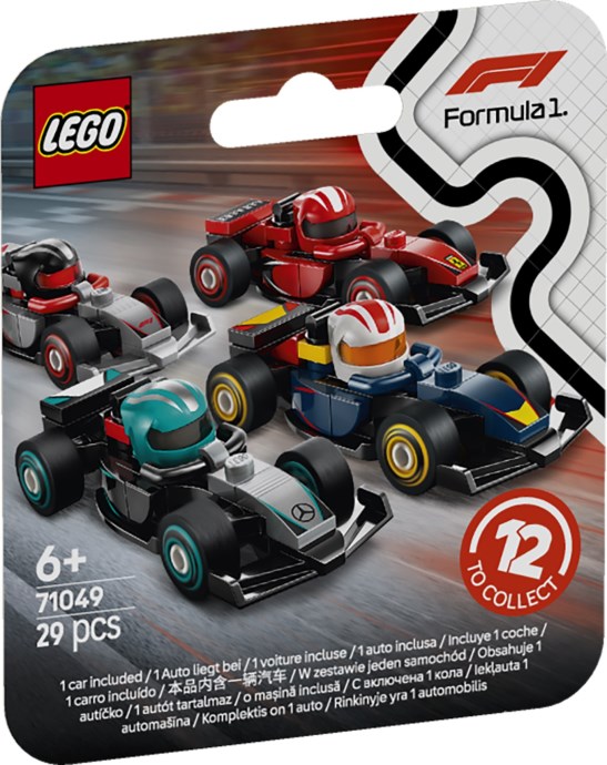 LEGO 71049 F1 Collectible Race Cars (1 Sealed Blind Pack)