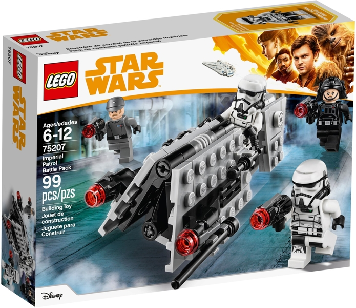 LEGO 75207 Imperial Patrol Battle Pack box