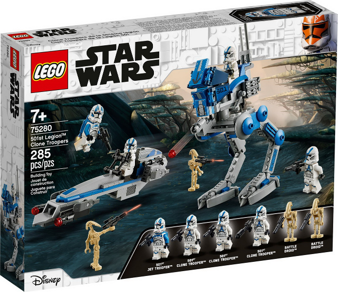 LEGO 75280 501st Legion Clone Troopers box
