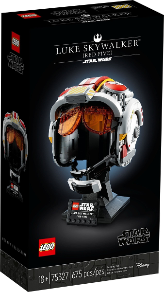 LEGO 75327 Luke Skywalker (Red Five) Helmet box