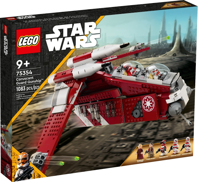 LEGO 75354 Coruscant Guard Gunship box
