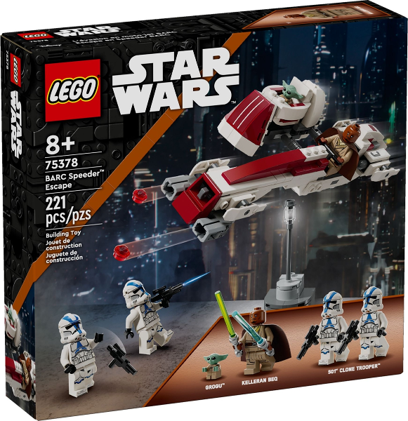 LEGO 75378 BARC Speeder Escape box