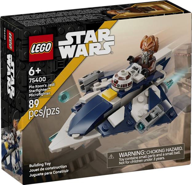 LEGO 75400 Plo Koon's Jedi Starfighter Microfighter box