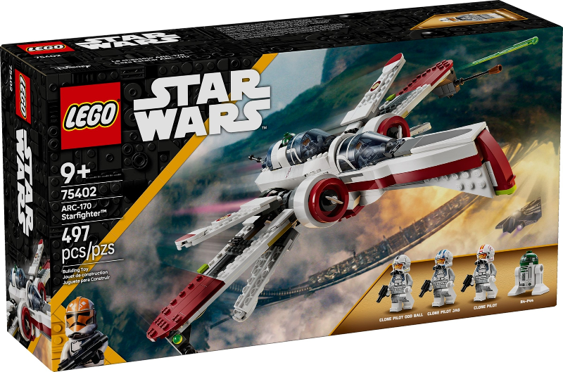 LEGO 75402 ARC-170 Starfighter box