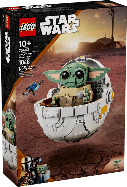 LEGO 75403 Grogu with Hover Pram box