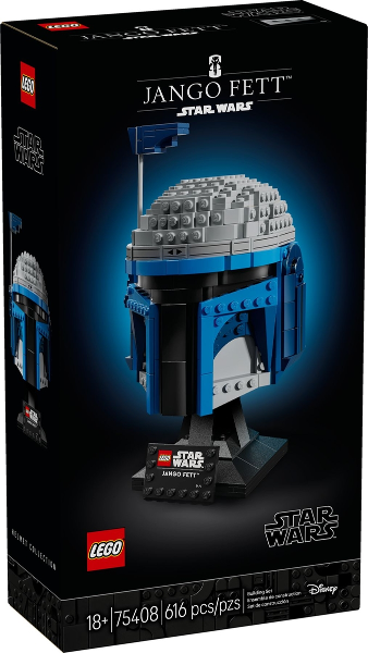 LEGO 75408 Jango Fett Helmet box