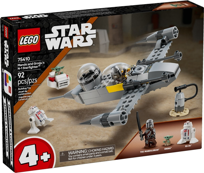 LEGO 75410 Mando and Grogu's N-1 Starfighter box