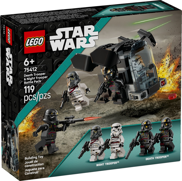 LEGO 75412 Death Trooper & Night Trooper Battle Pack box