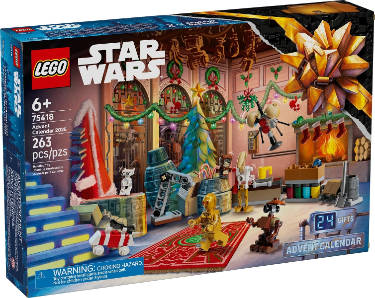 LEGO 75418 Star Wars Advent Calendar 2025 box